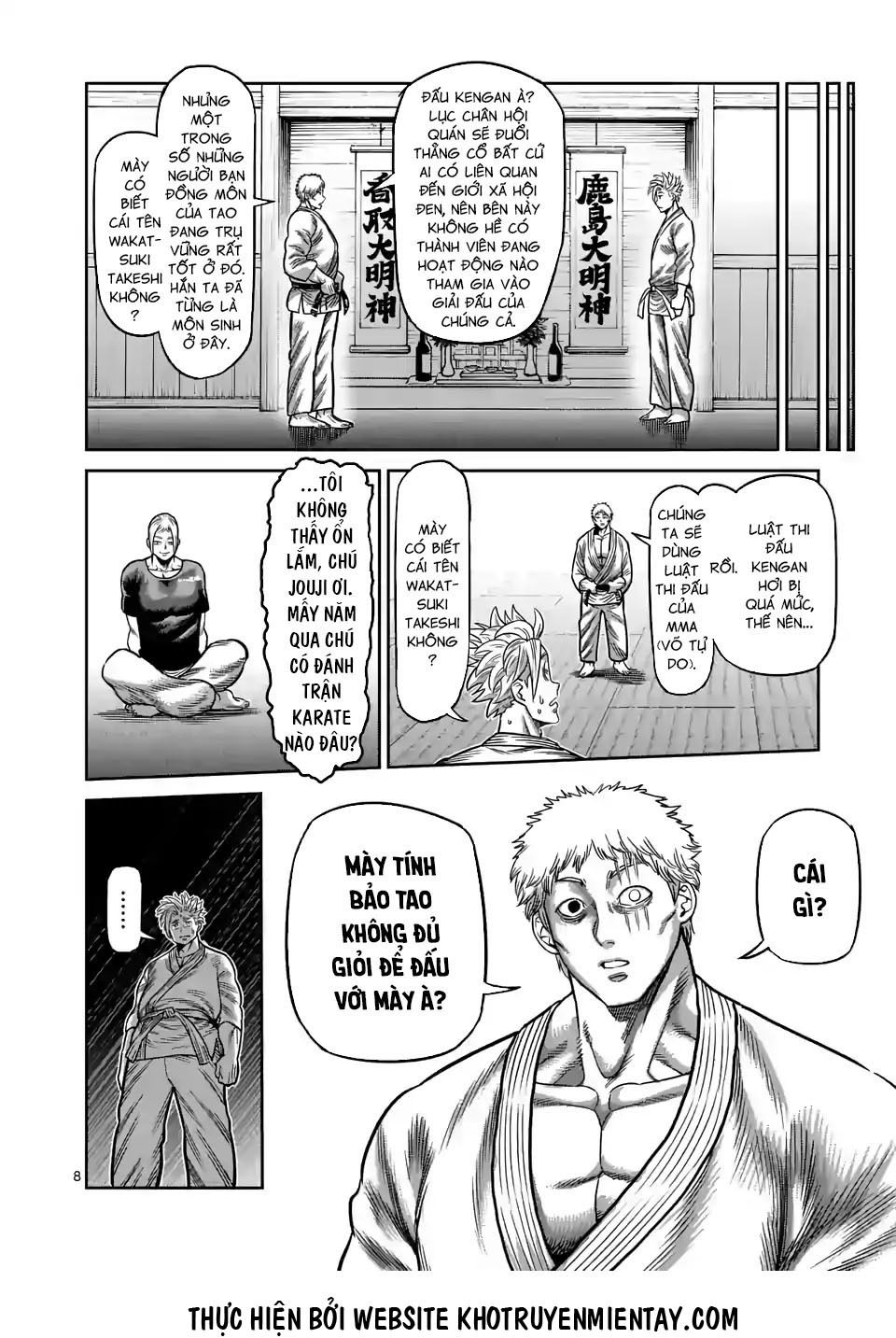 Kengan Ashura Phần 2 Chapter 28 - 8