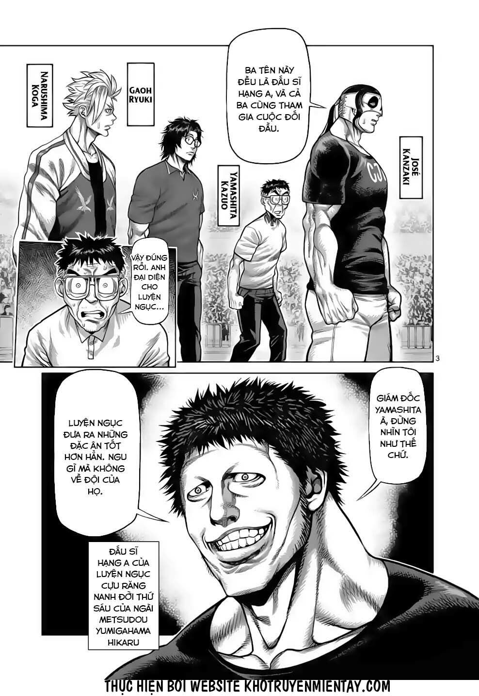 Kengan Ashura Phần 2 Chapter 32 - 3