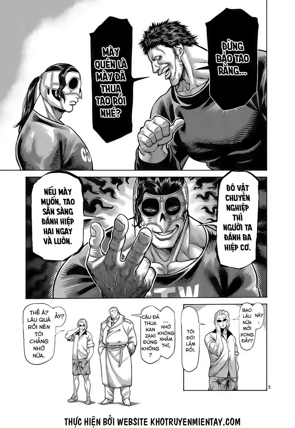 Kengan Ashura Phần 2 Chapter 32 - 5