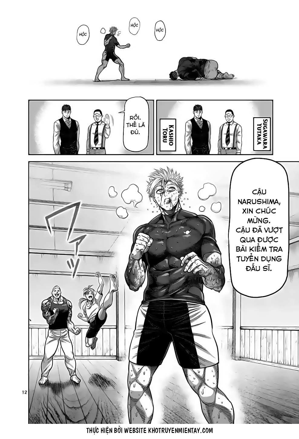 Kengan Ashura Phần 2 Chapter 36 - 12