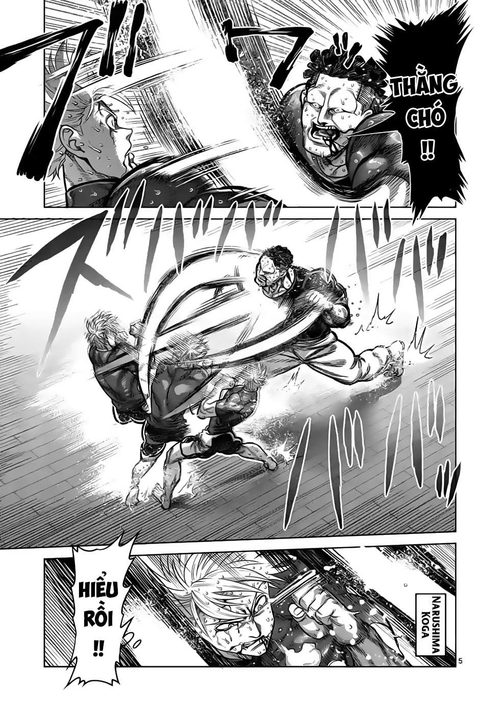 Kengan Ashura Phần 2 Chapter 36 - 5