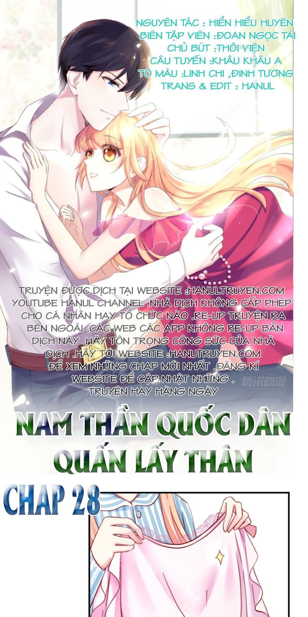 Nam Thần Quốc Dân Quấn Lấy Tôi Chapter 28 - 1