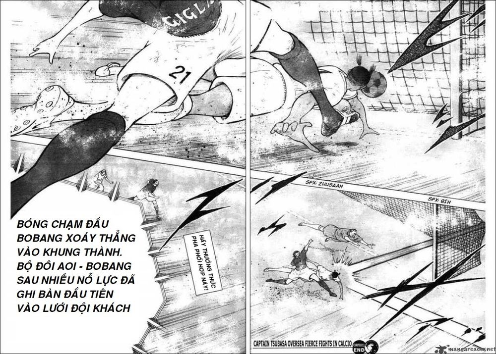 Captain Tsubasa : Trận Chiến Liên Đoàn Italy Chapter 11 - 14