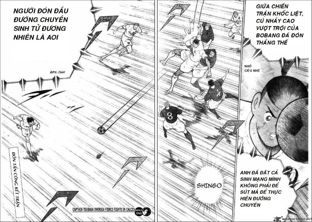 Captain Tsubasa : Trận Chiến Liên Đoàn Italy Chapter 18 - 15