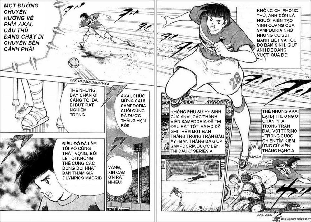 Captain Tsubasa : Trận Chiến Liên Đoàn Italy Chapter 2 - 8