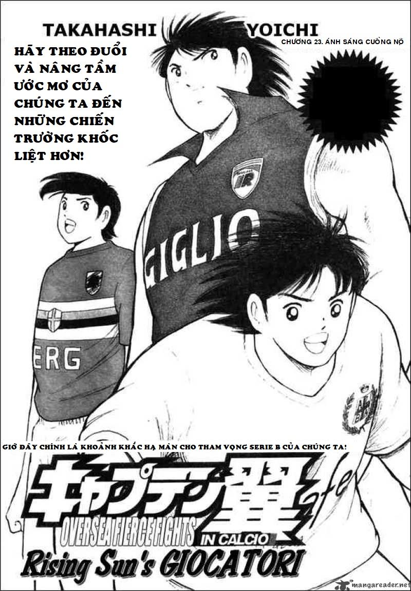 Captain Tsubasa : Trận Chiến Liên Đoàn Italy Chapter 23 - 1