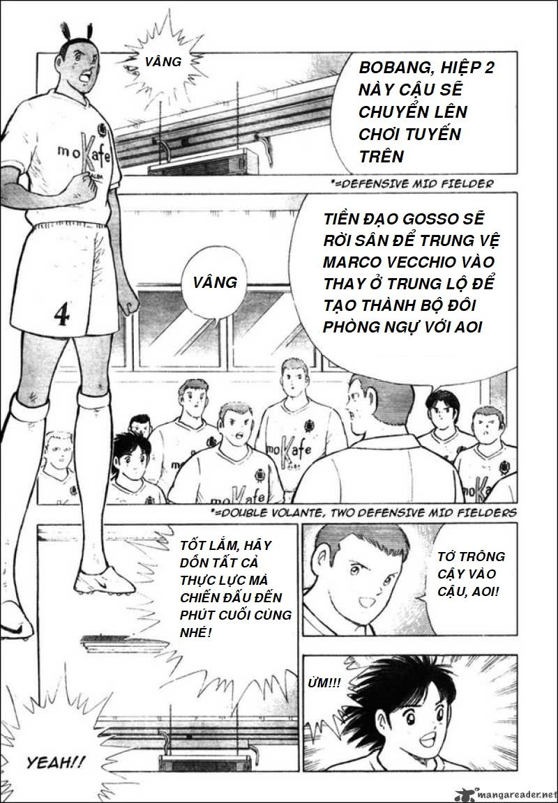 Captain Tsubasa : Trận Chiến Liên Đoàn Italy Chapter 9 - 12