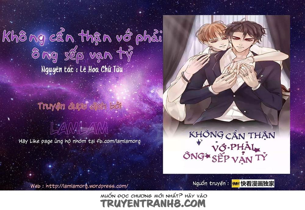 Không Cẩn Thận Vớ Phải Ông Sếp Vạn Tỷ Chapter 1 - 1