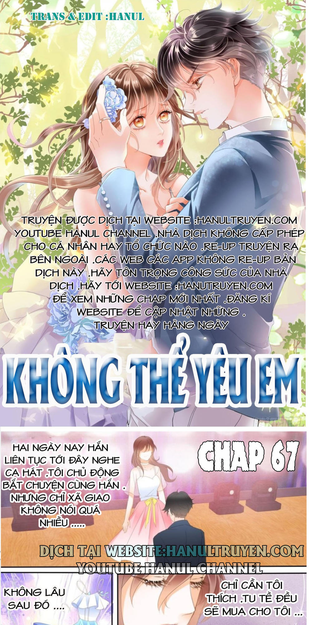 Không Thể Yêu Em Chapter 67 - 1