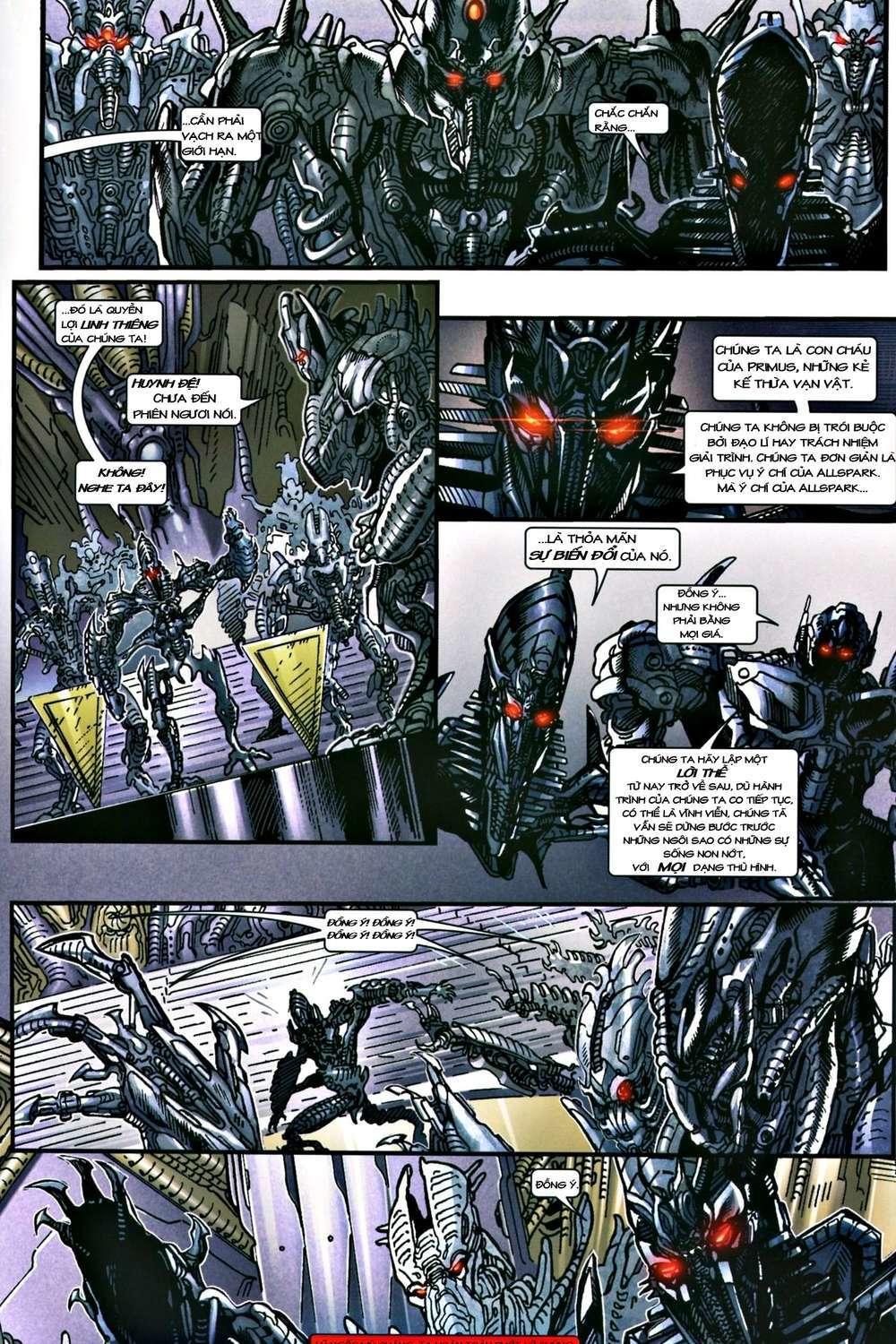 Transformer Film Comic Series Chapter 1 - 12