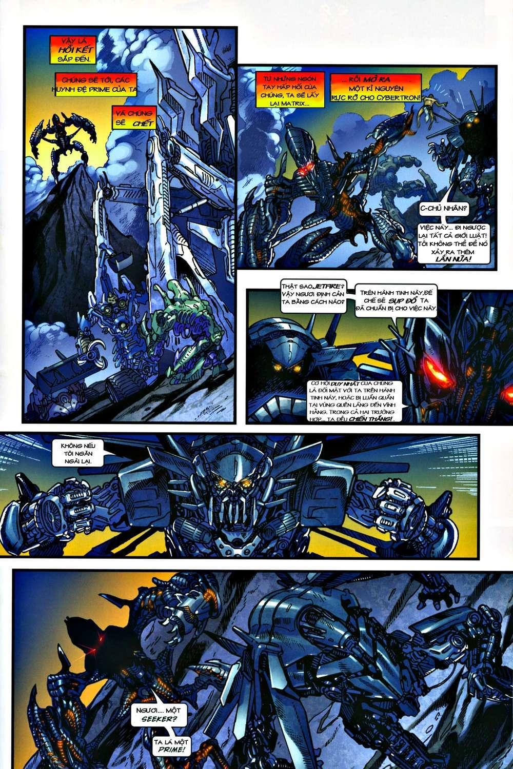 Transformer Film Comic Series Chapter 1 - 28