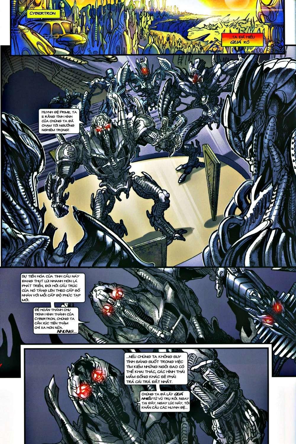 Transformer Film Comic Series Chapter 1 - 10