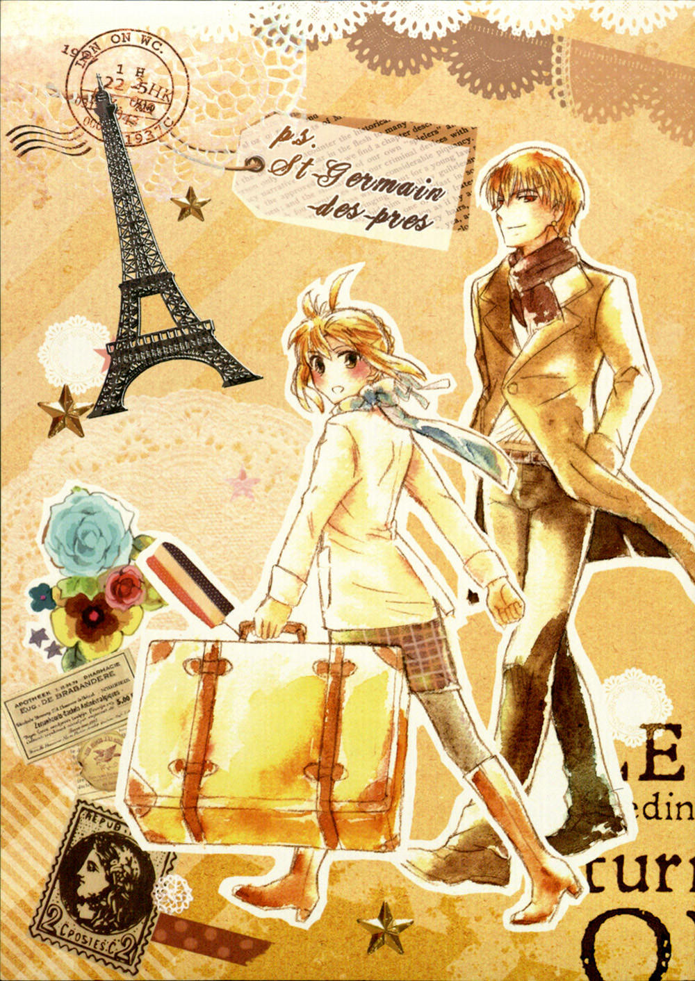 Fate Doujinshi - St. Germain Des Pres France Trip Chapter 1 - 1