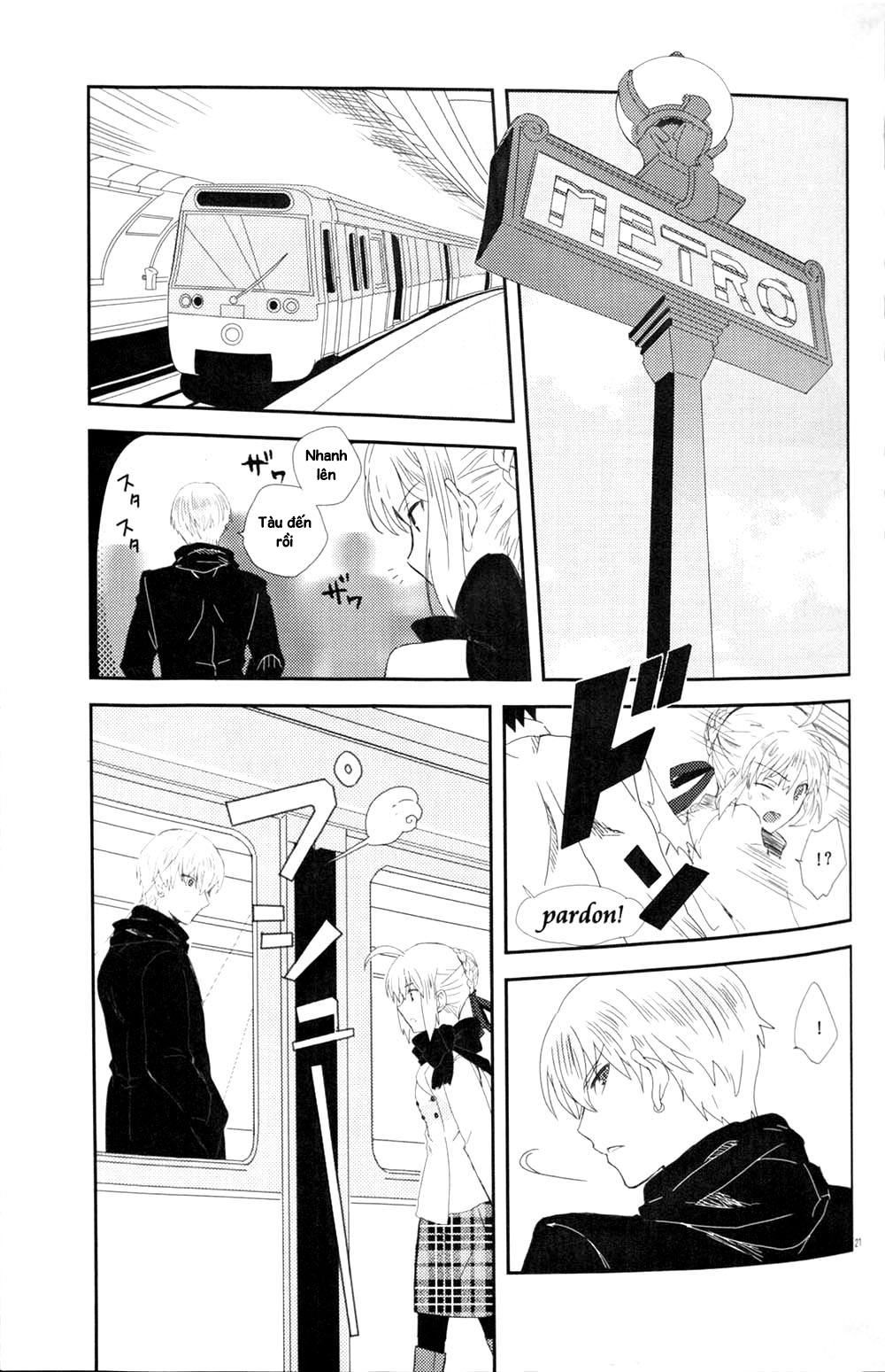 Fate Doujinshi - St. Germain Des Pres France Trip Chapter 2 - 4