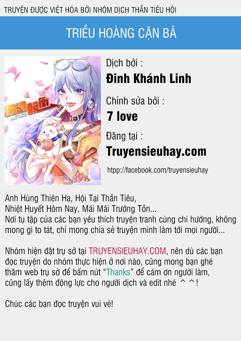 Triều Hoàng Cặn Bã Chapter 1 - 1