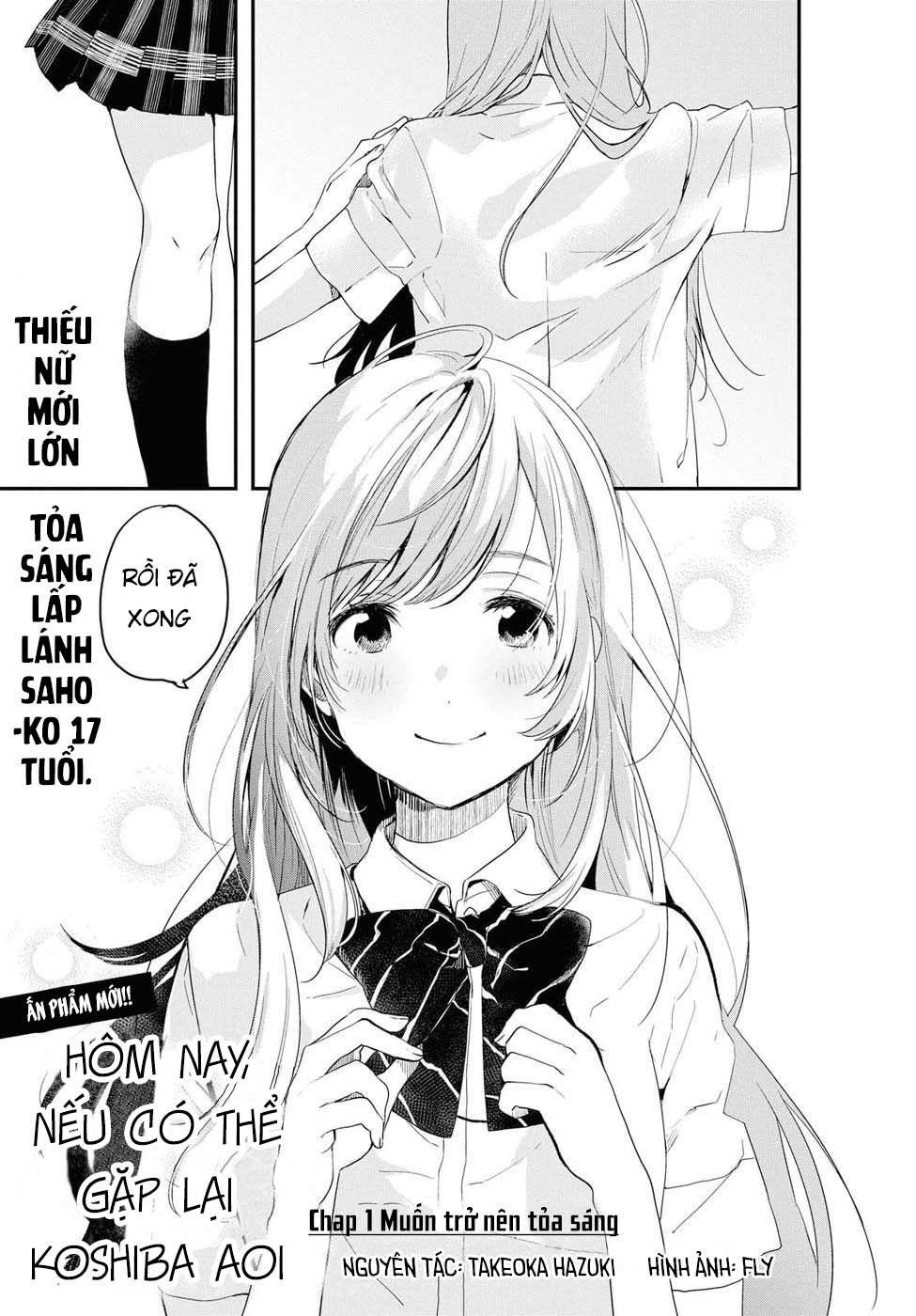 Nếu Như Hôm Nay Mình Có Thể Gặp Lại Koshiba Aoi Chapter 1 - 20