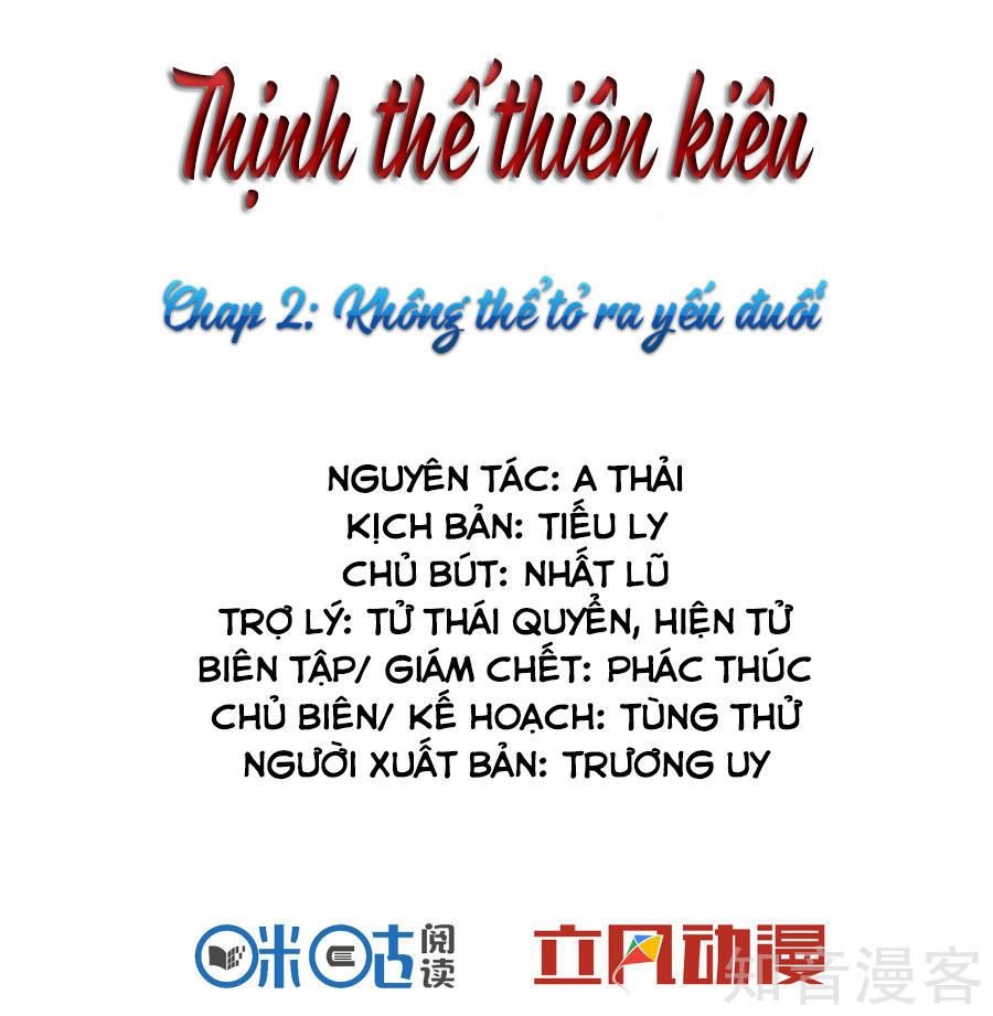 Thịnh Thế Thiên Kiêu Chapter 2 - 2