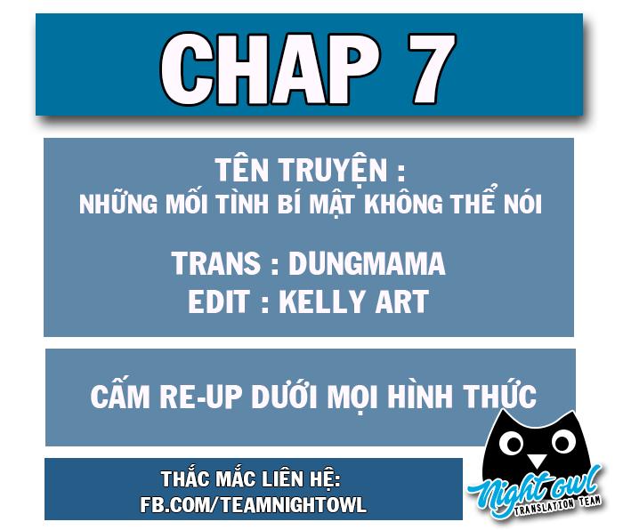 Những Mối Tình Bí Mật Không Thể Nói Chapter 6 - 1