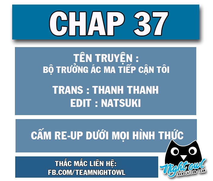 Bộ Trưởng Ác Ma Tiếp Cận Tôi Chapter 37 - 1