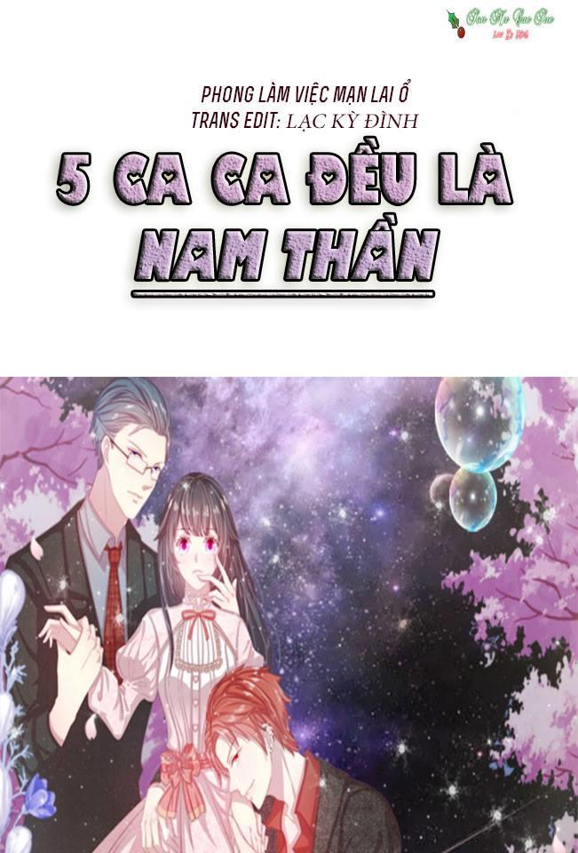 Năm Ca Ca Đều Là Nam Thần Chapter 1 - 1