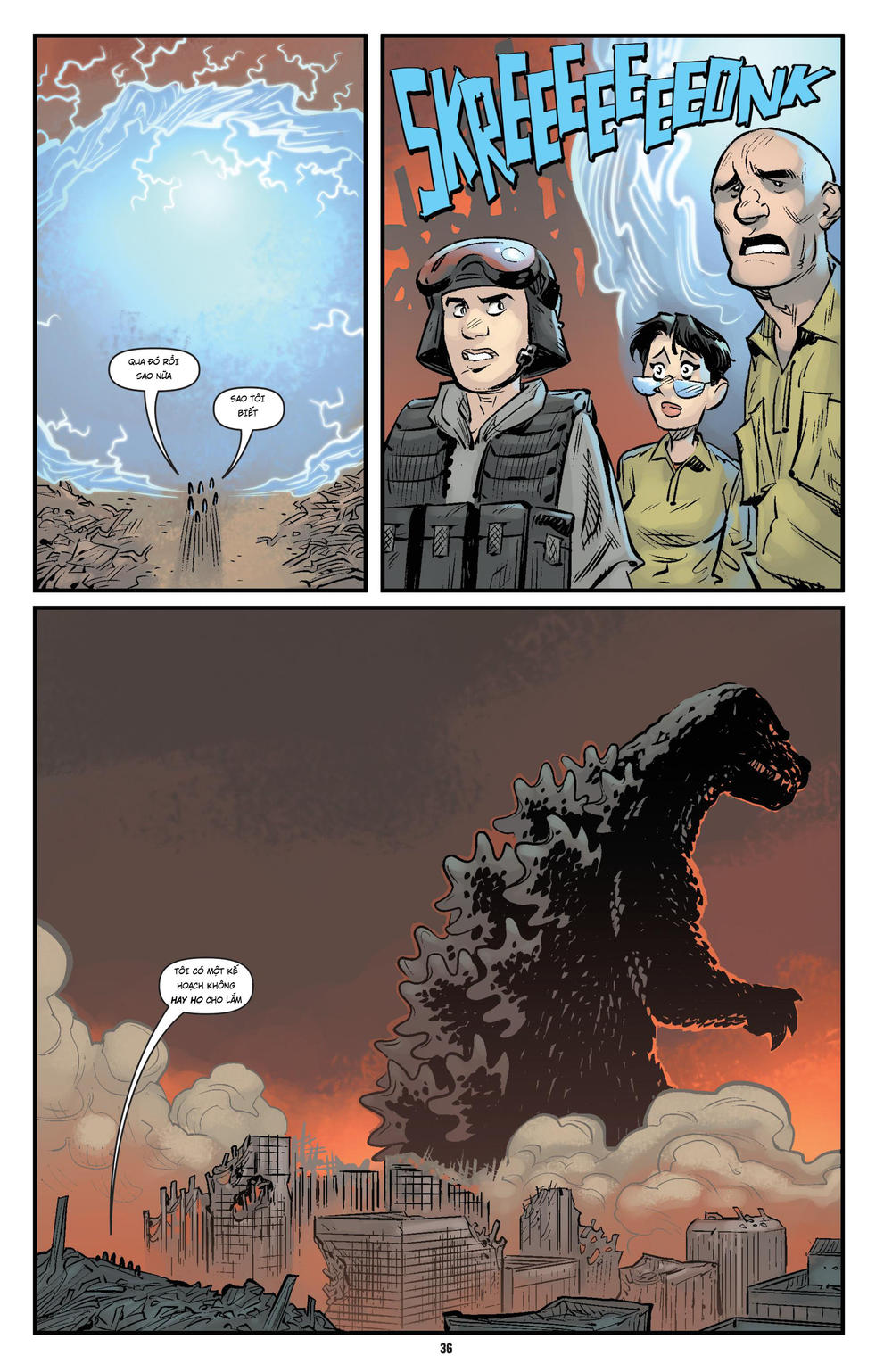 Đại Chiến Godzilla Chapter 1 - 32