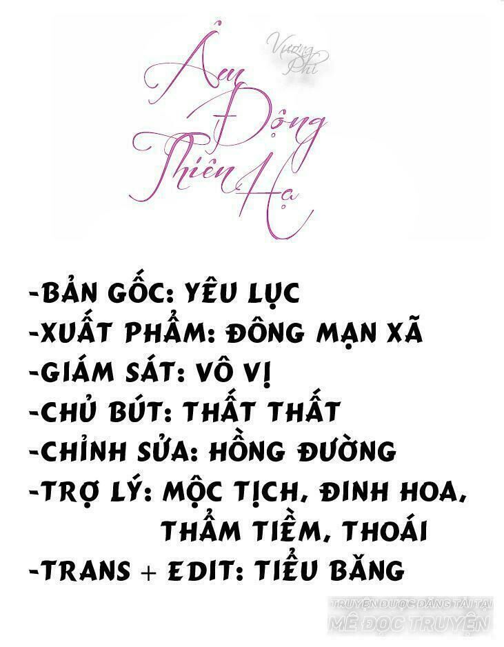 Vương Phi - Âm Động Thiên Hạ Chapter 39 - 1