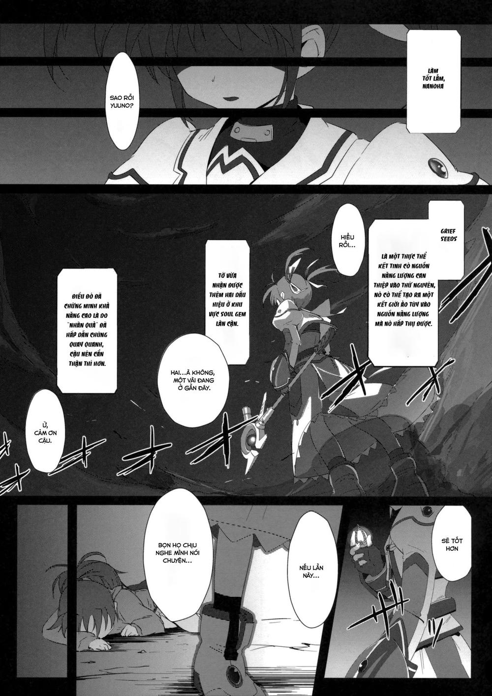 Mahou Shoujo Lyrical Nanoha X Madoka (Crossover) Chapter 1 - 4