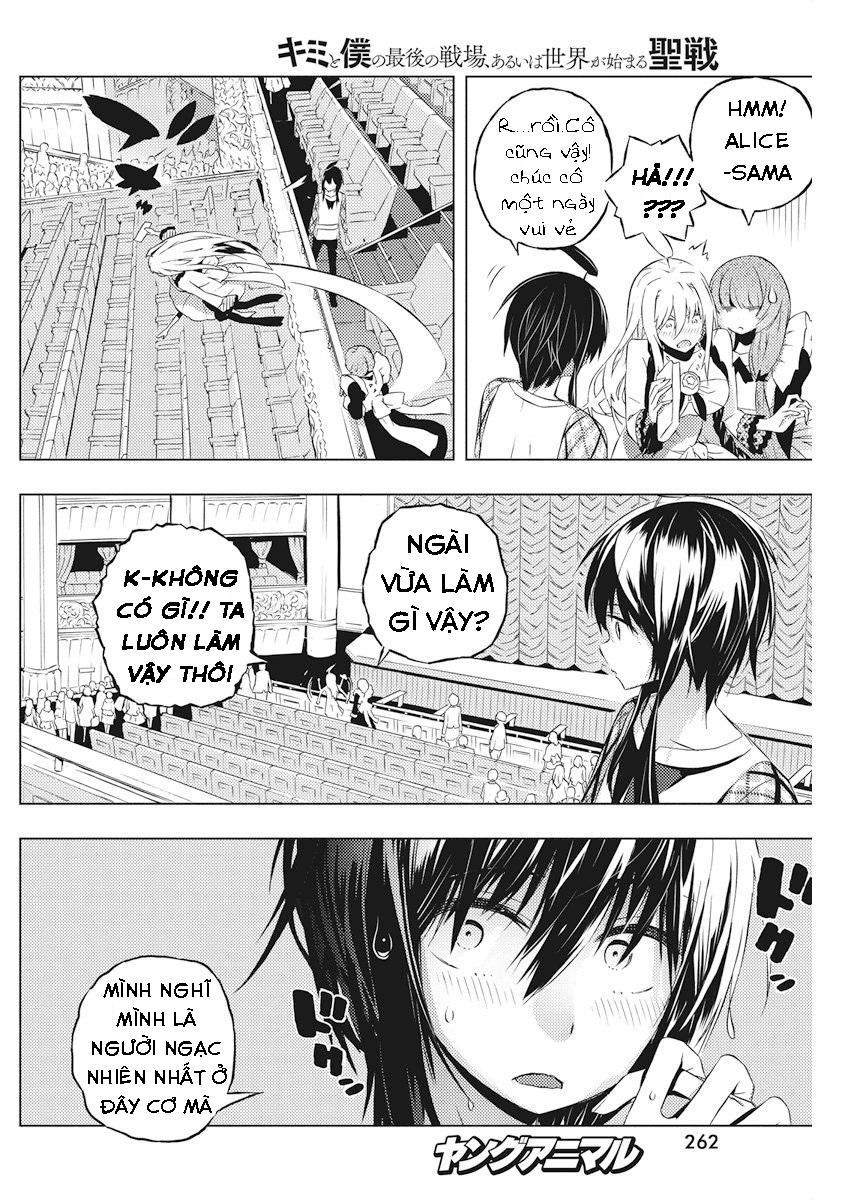 Kimi To Boku No Saigo No Senjo, Arui Wa Sekai Ga Hajimaru Seis Chapter 4 - 8