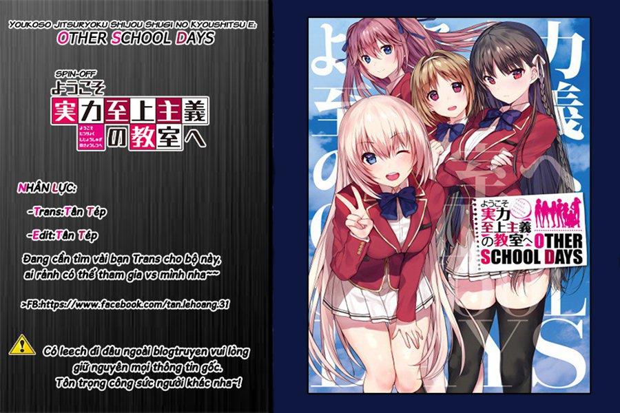 Youkoso Jitsuryoku Shijou Shugi No Kyoushitsu E: Other School Days Chapter 1 - 1