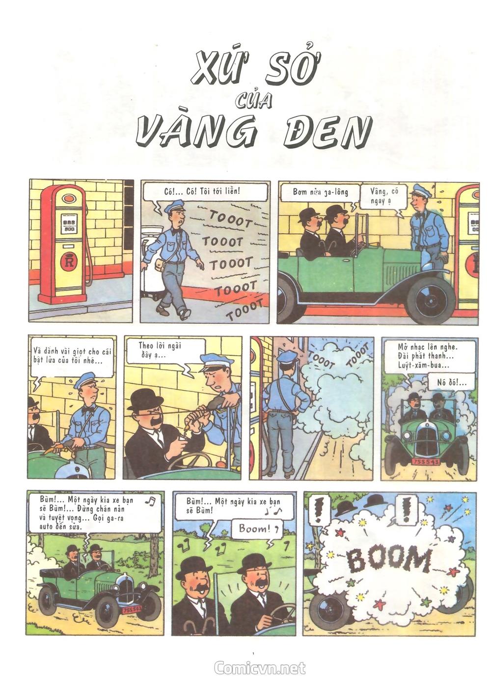 Những Cuộc Phiêu Lưu Của Tintin Chapter 1 - 2