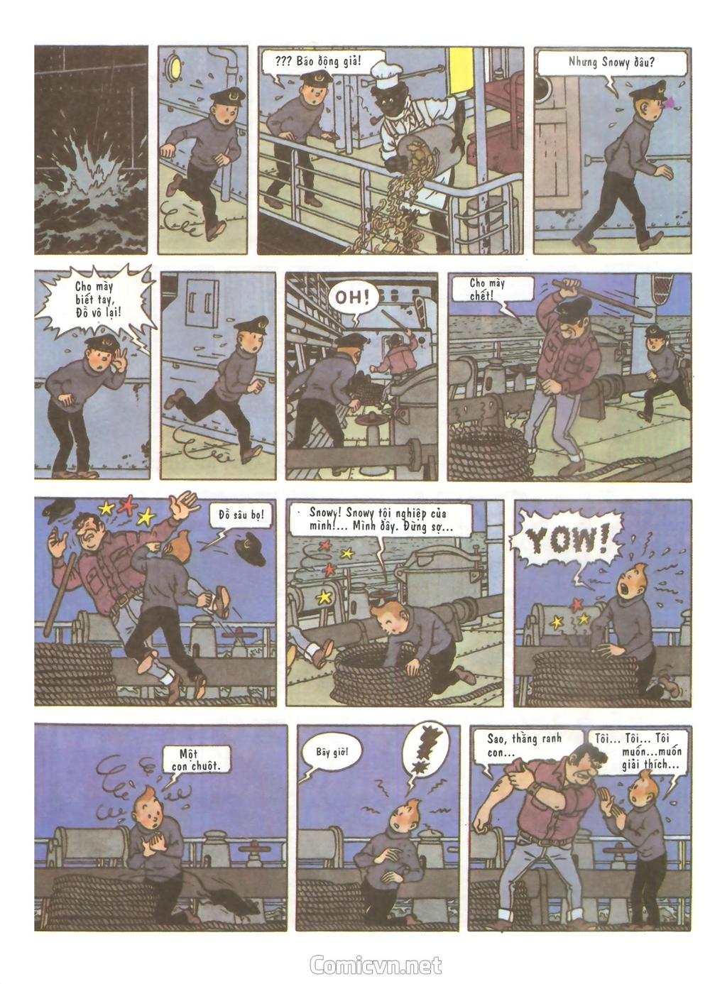 Những Cuộc Phiêu Lưu Của Tintin Chapter 1 - 12