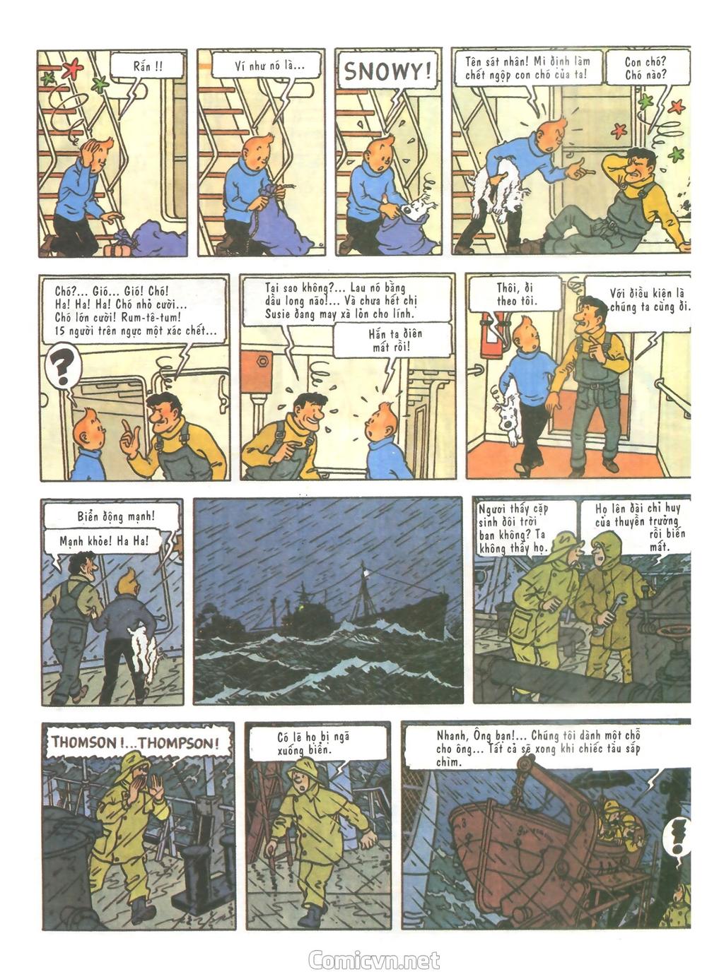 Những Cuộc Phiêu Lưu Của Tintin Chapter 1 - 14