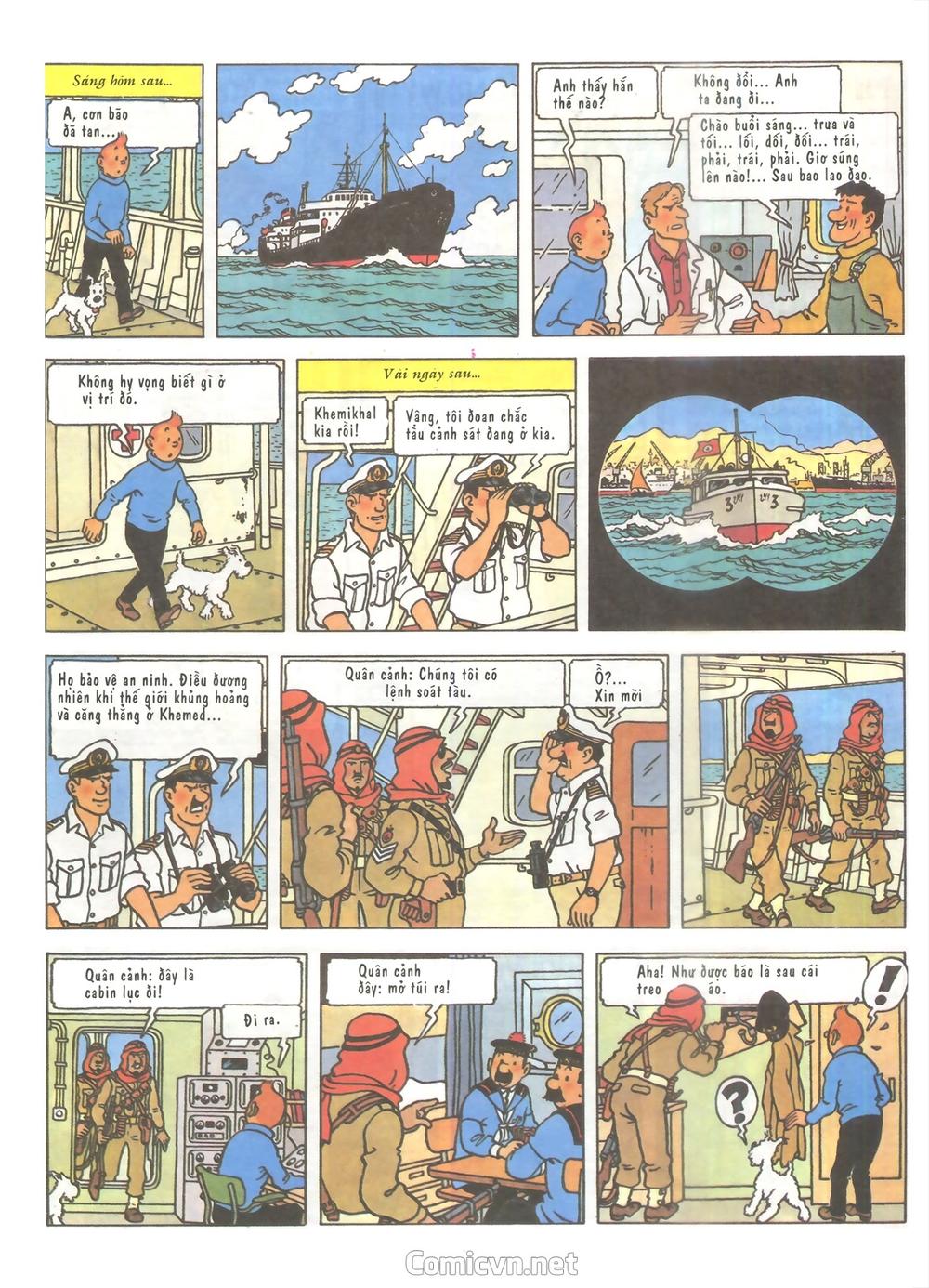 Những Cuộc Phiêu Lưu Của Tintin Chapter 1 - 15