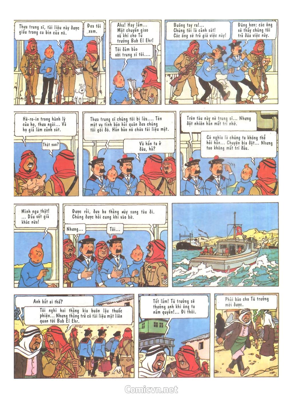 Những Cuộc Phiêu Lưu Của Tintin Chapter 1 - 16