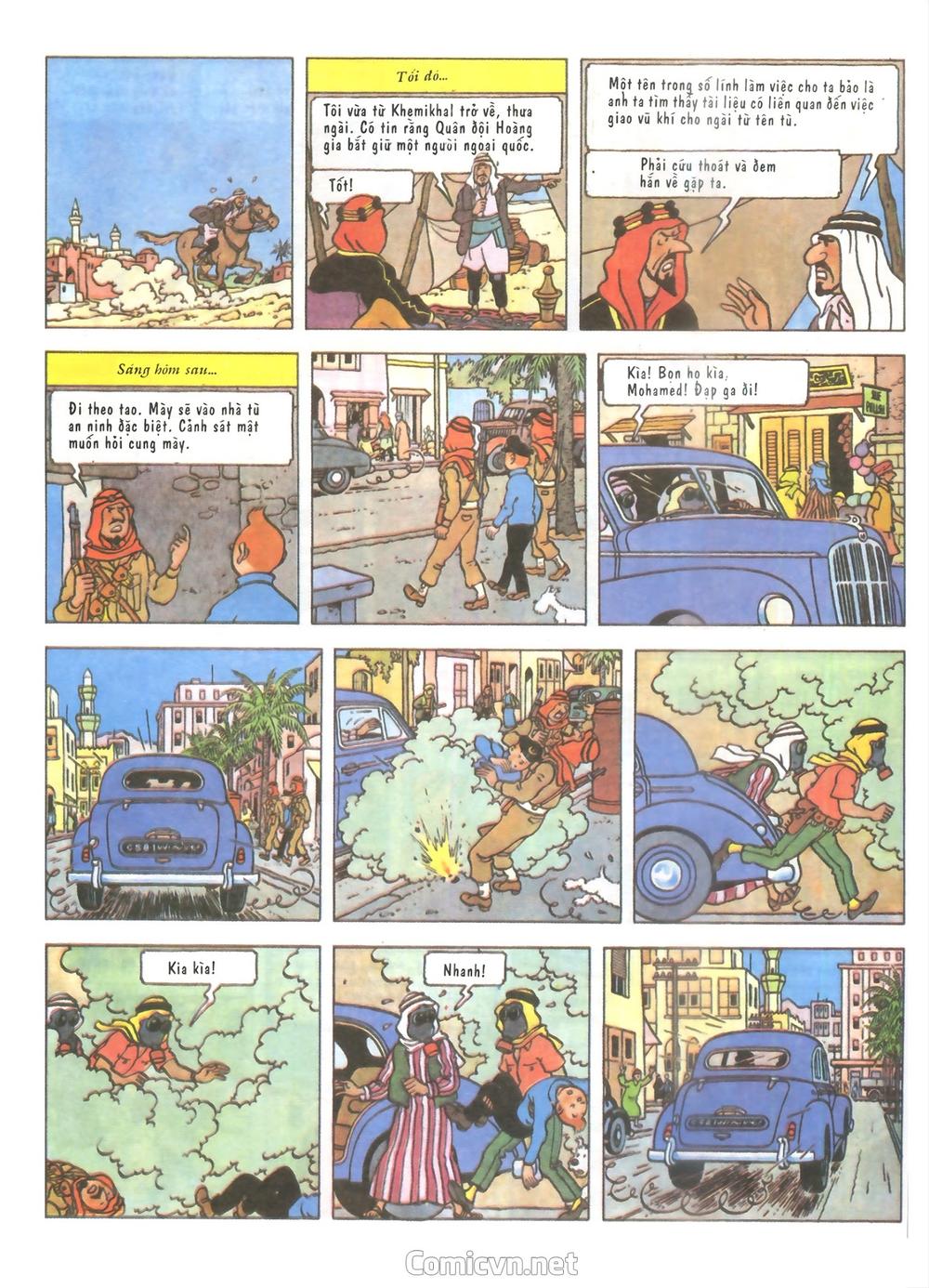 Những Cuộc Phiêu Lưu Của Tintin Chapter 1 - 17