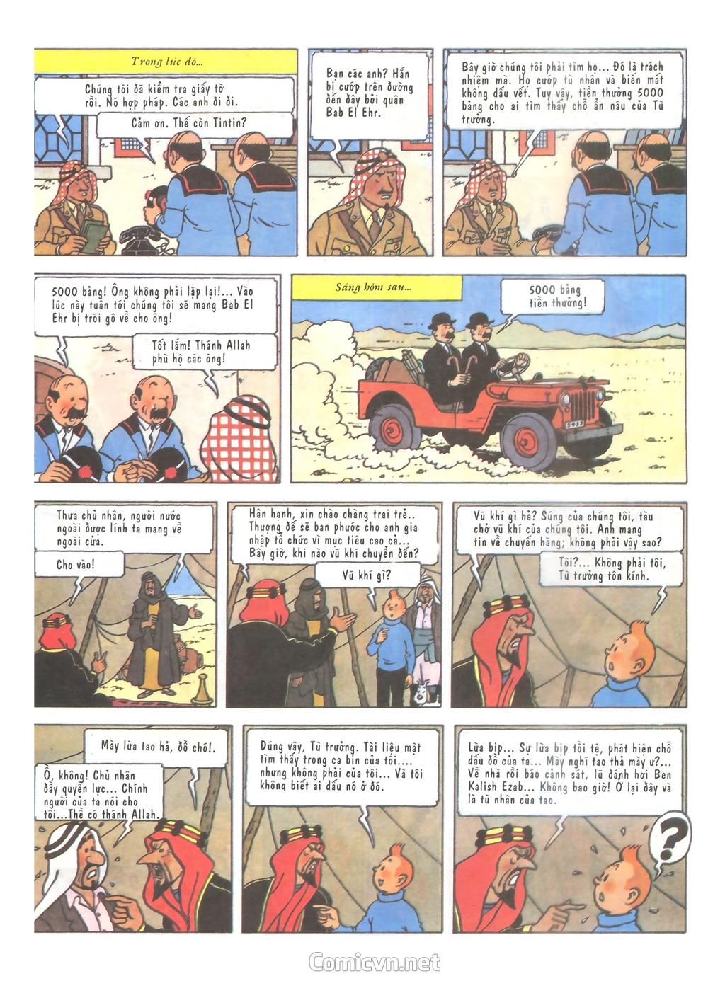 Những Cuộc Phiêu Lưu Của Tintin Chapter 1 - 18