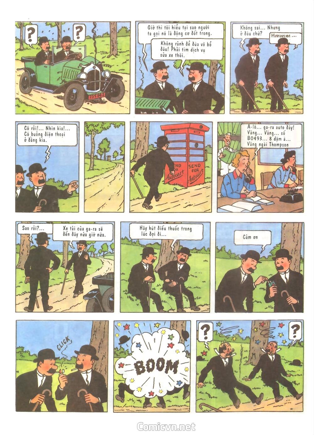 Những Cuộc Phiêu Lưu Của Tintin Chapter 1 - 3