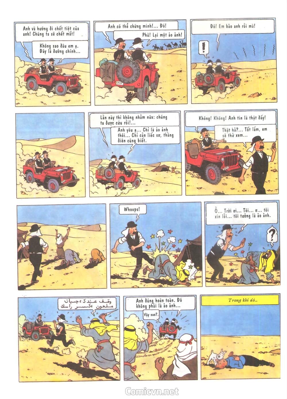 Những Cuộc Phiêu Lưu Của Tintin Chapter 1 - 23