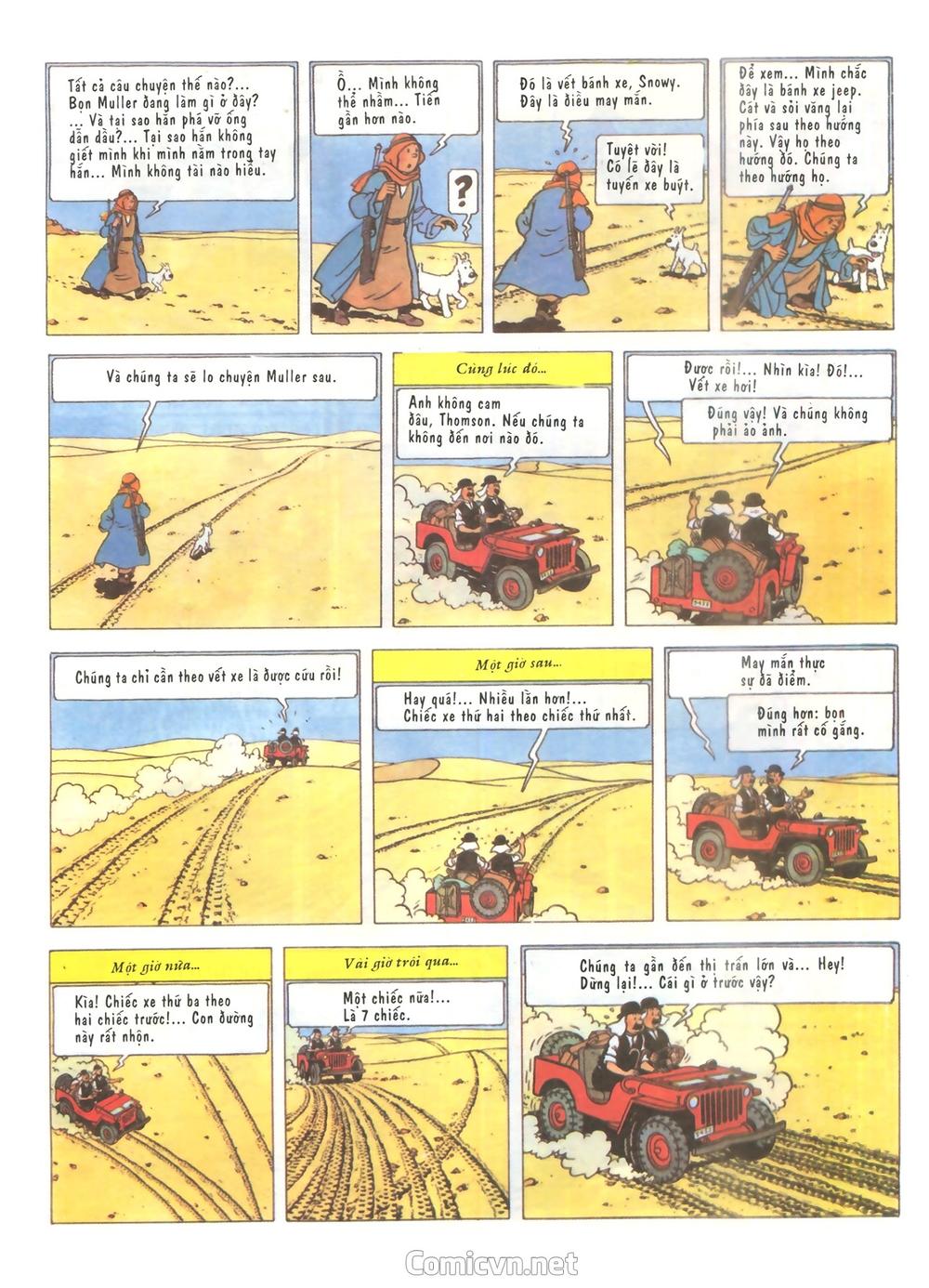 Những Cuộc Phiêu Lưu Của Tintin Chapter 1 - 30