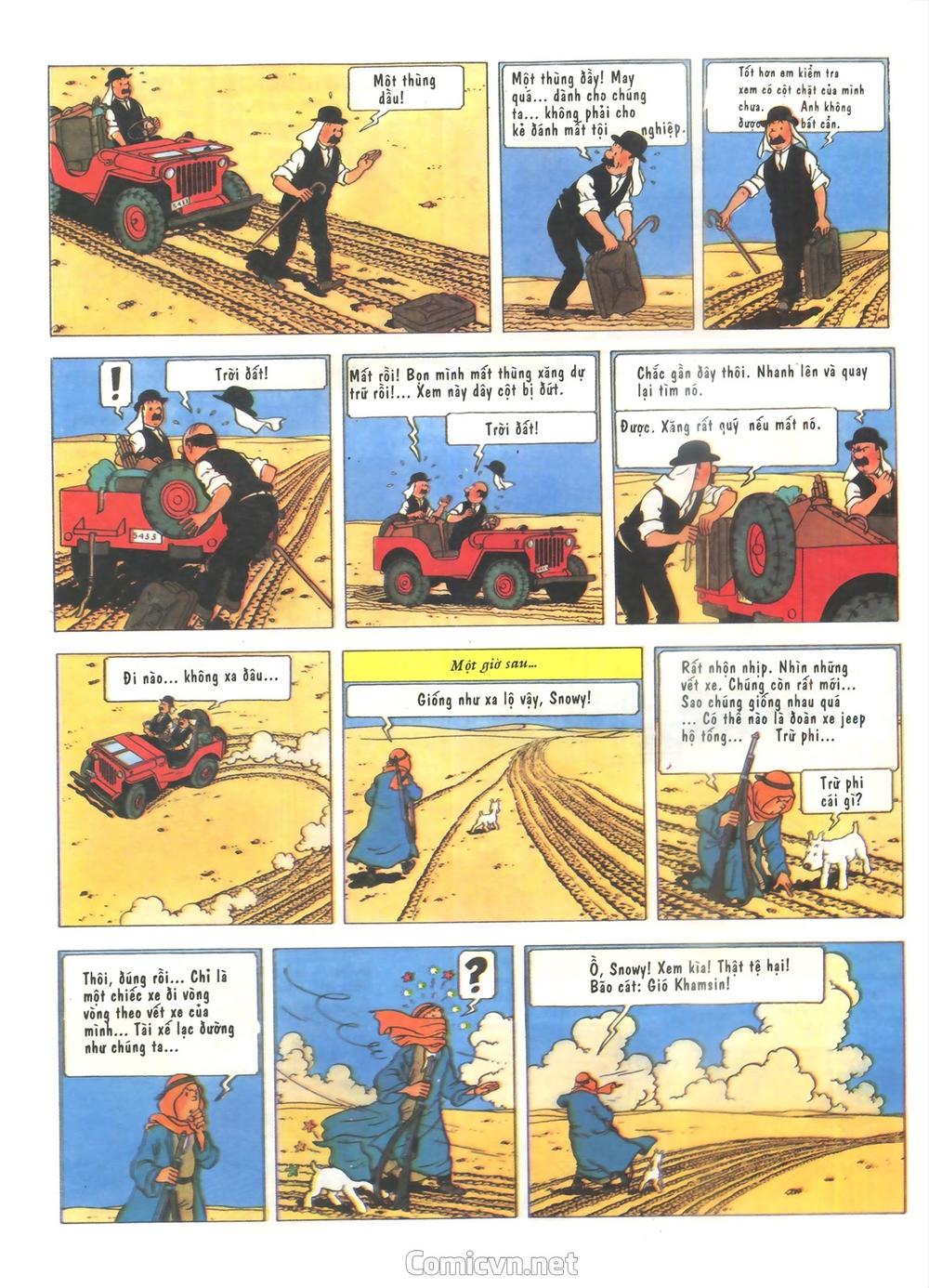 Những Cuộc Phiêu Lưu Của Tintin Chapter 1 - 31