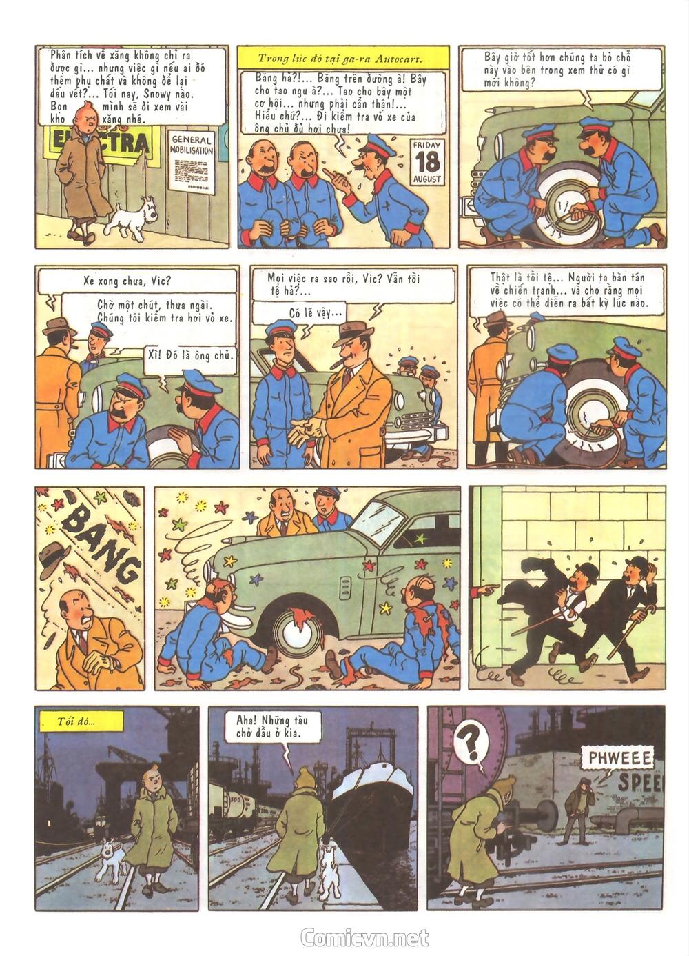 Những Cuộc Phiêu Lưu Của Tintin Chapter 1 - 7