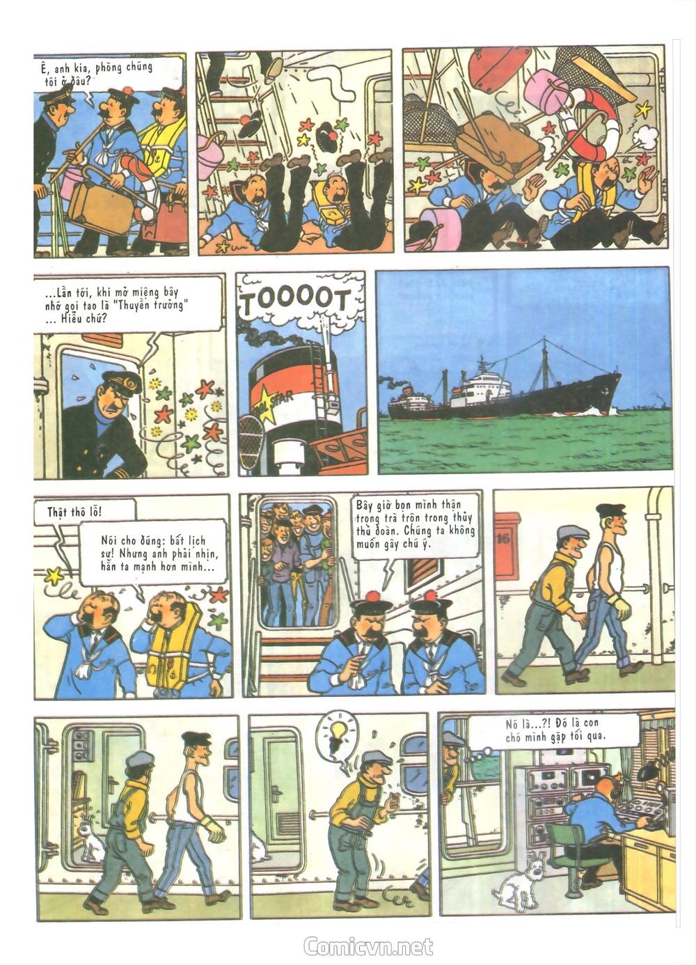 Những Cuộc Phiêu Lưu Của Tintin Chapter 1 - 9