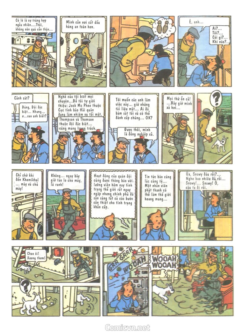 Những Cuộc Phiêu Lưu Của Tintin Chapter 1 - 10