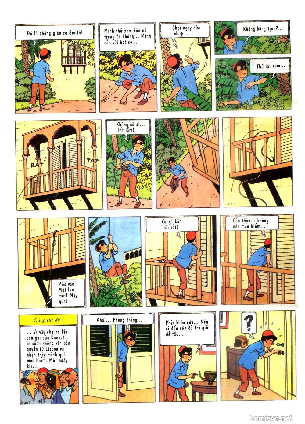 Những Cuộc Phiêu Lưu Của Tintin Chapter 2 - 14