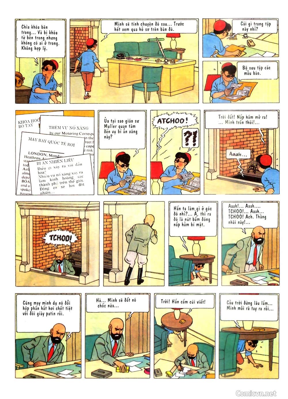 Những Cuộc Phiêu Lưu Của Tintin Chapter 2 - 15