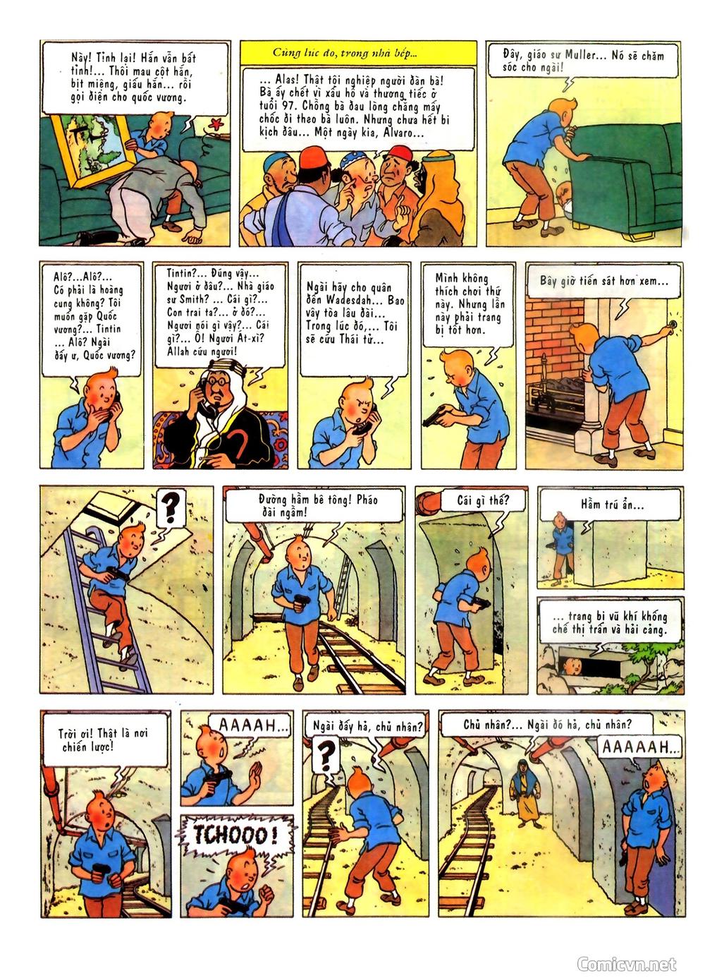 Những Cuộc Phiêu Lưu Của Tintin Chapter 2 - 18