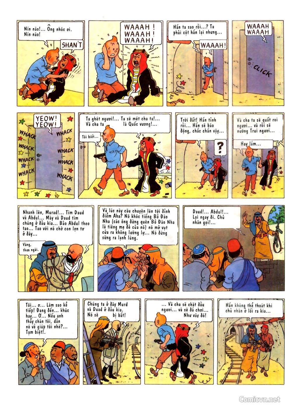 Những Cuộc Phiêu Lưu Của Tintin Chapter 2 - 21