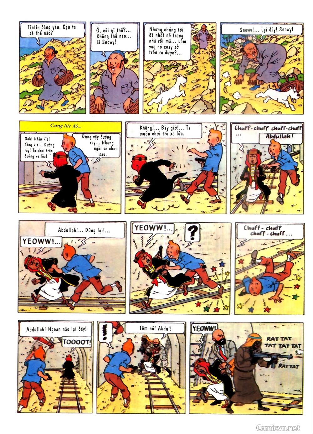 Những Cuộc Phiêu Lưu Của Tintin Chapter 2 - 22