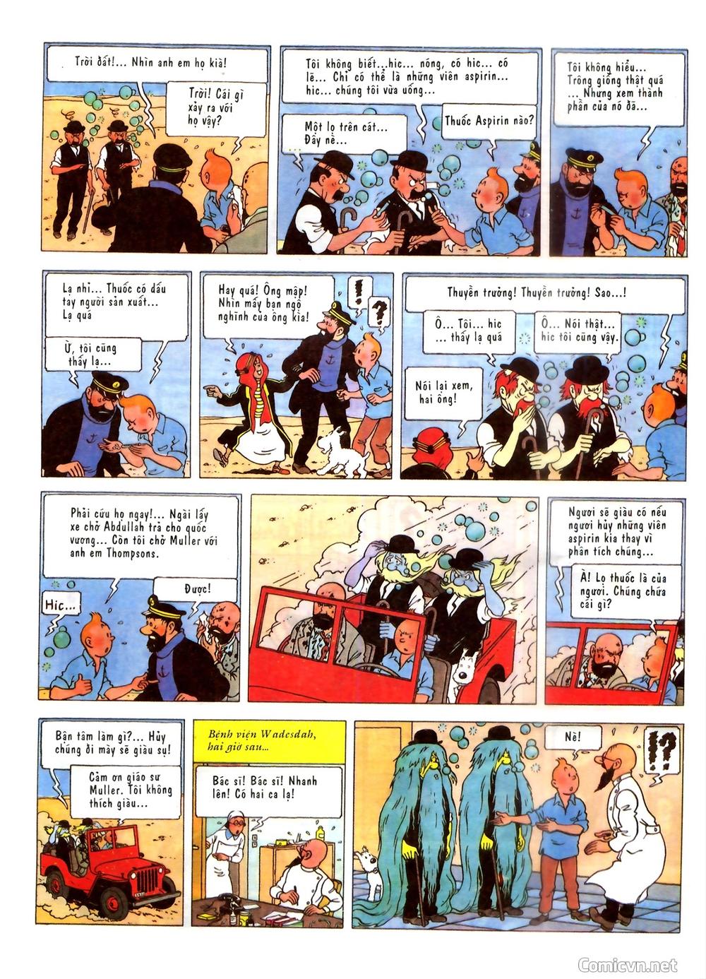 Những Cuộc Phiêu Lưu Của Tintin Chapter 2 - 30