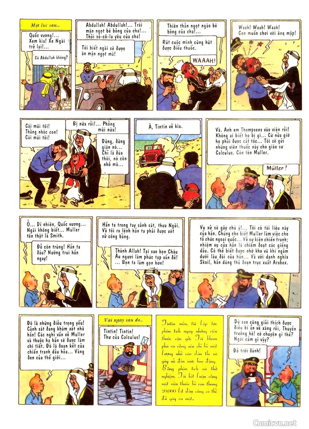 Những Cuộc Phiêu Lưu Của Tintin Chapter 2 - 31